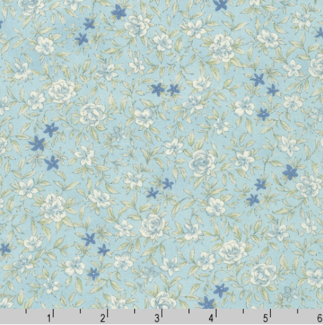 Sevenberry Petite Nostalgia Lawn - Sky Blue