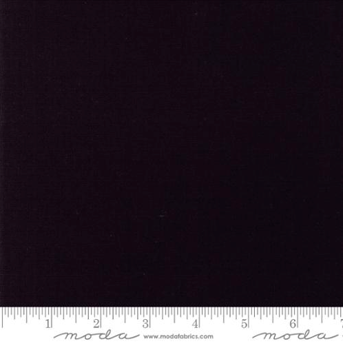 Moda Fabrics - Linen Mochi Solid - Black