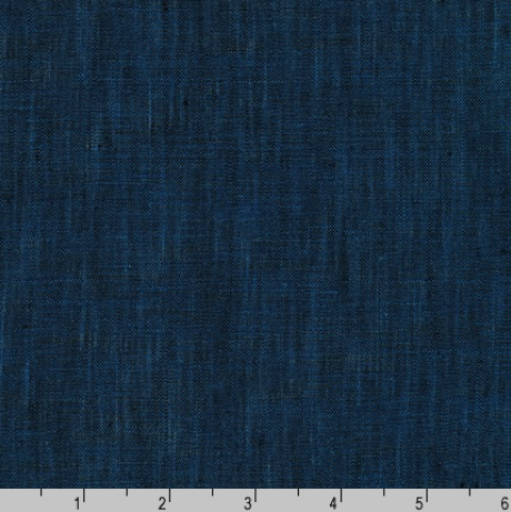 Limerick 100% Linen Indigo Fabric