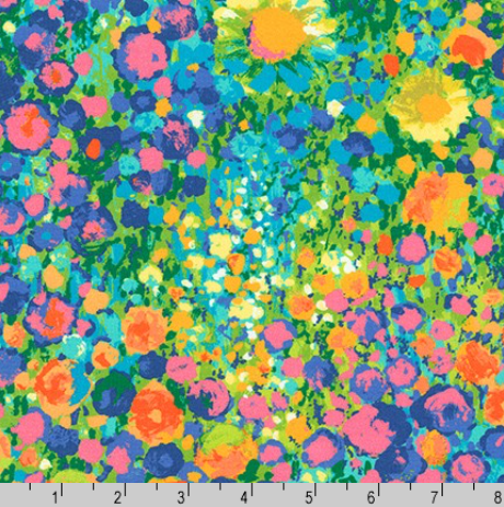 Painterly Petals Lawns - Florals Multi Fabric