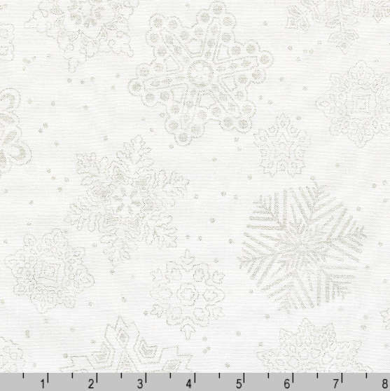 Season of Sparkle - Snowflakes Frost Metallic