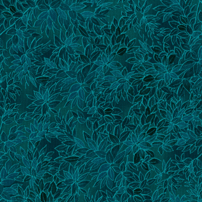 RJR - Miyako - Teal Fabric by Jinny Beyer