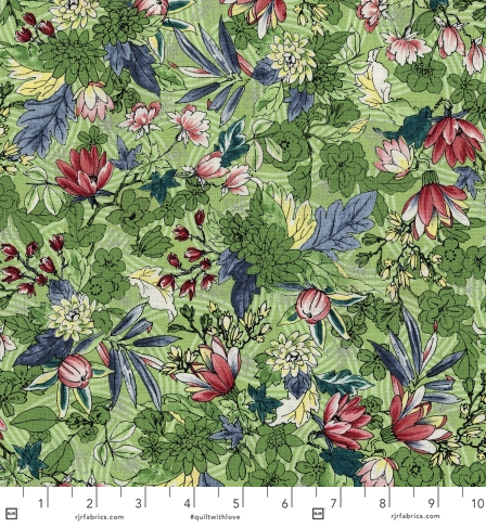 Serene Spring - May Flowers Seedling Fabric