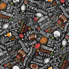 Football Season - Fall Football Chalkboard Text