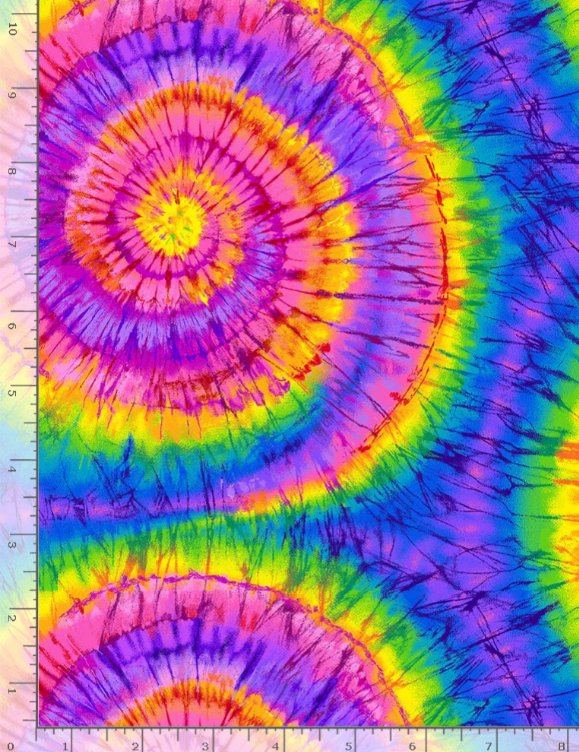 Too Cool For School - Cassidy Multi Tie-Dye Print