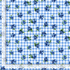 Blueberry Delight - Blueberries Gingham Fabric