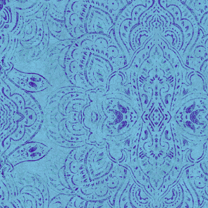 Impressions - Brocade Cyan by Jinny Beyer