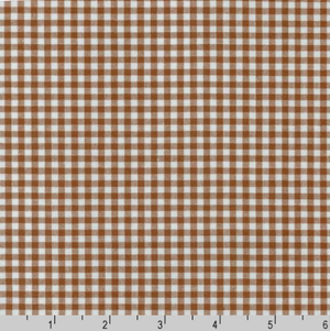 Carolina Gingham - 1/8 Inch Gingham Chocolate