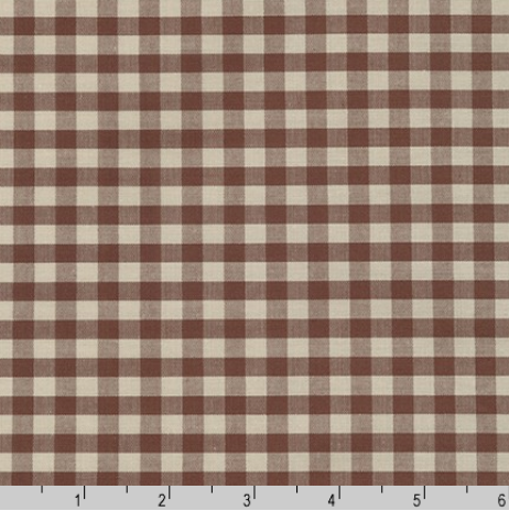 Crawford Gingham - 1/4 Inch Gingham Brown