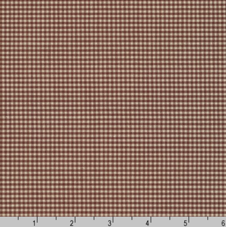 Crawford Gingham - 1/16 Inch Gingham Brown