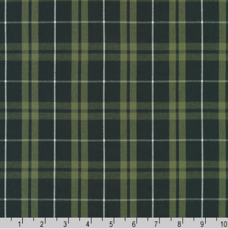 Yellowstone Plaids - Olive Fabric