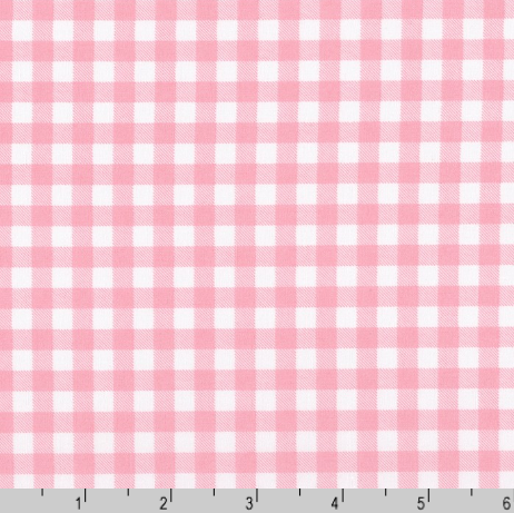 Sevenberry Petite Basics - Plaid Pink Fabric