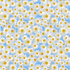 Wild Flower - Daisies In The Blue Sky Fabric