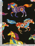 Southwest - Horses Fabric by Timeless Treasures