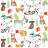 Dog's Birthday Party Fabric by Timeless Treasures