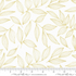 Gilded - Leaves Paper Gold Metallic Fabric