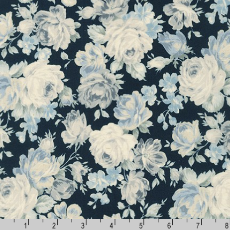 Sevenberry English Garden - Roses Navy