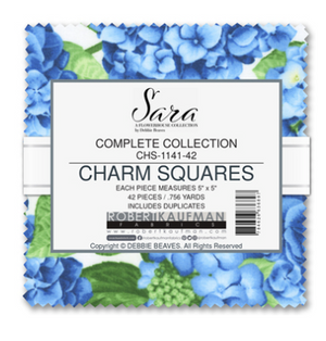 Kaufman - Flowerhouse Sara Charm Pack