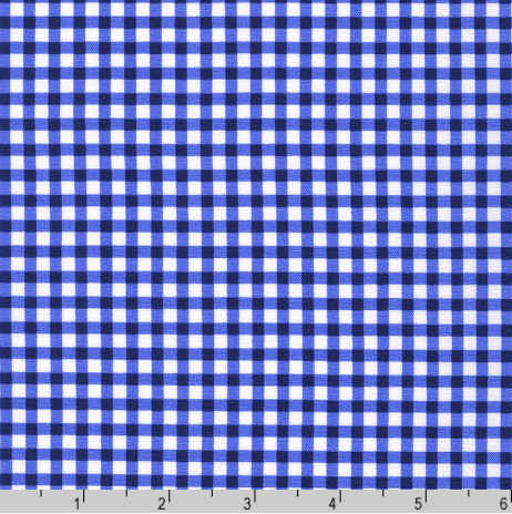 Flowerhouse Basics - Gingham Blueberry