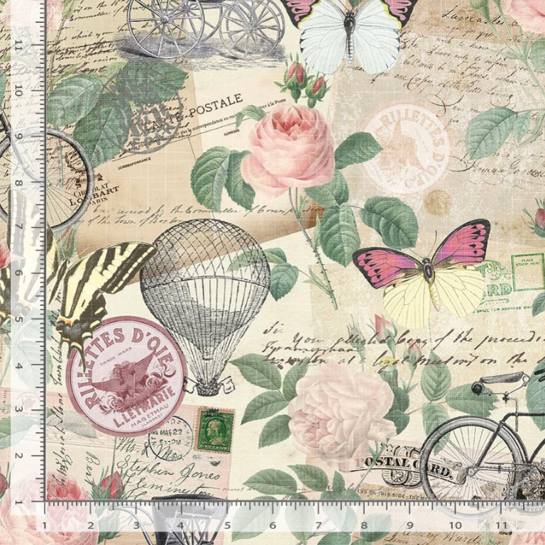 Jardin - Jardin Postcard Collage by Timeless