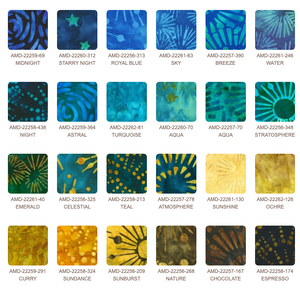 Artisan Batiks Celestial Ten Squares