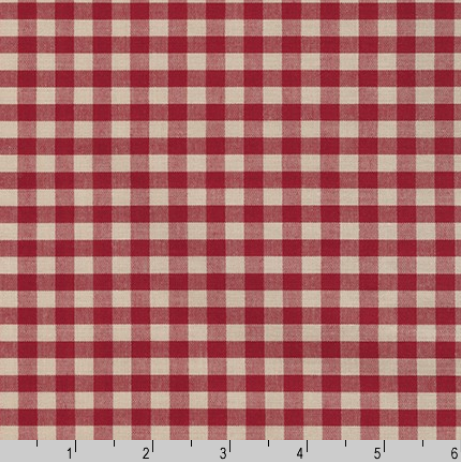 Crawford Gingham - 1/4 Inch Gingham Wine