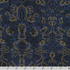 Poppy Hill - Floral Buds Midnight Metallic