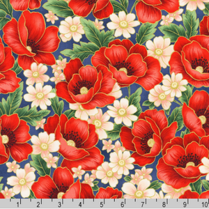 Poppy Hill - Poppy Bunch Bouquet Metallic