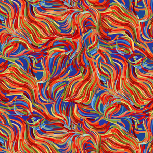 Sunset Swirls Fabric by Timeless Treasures