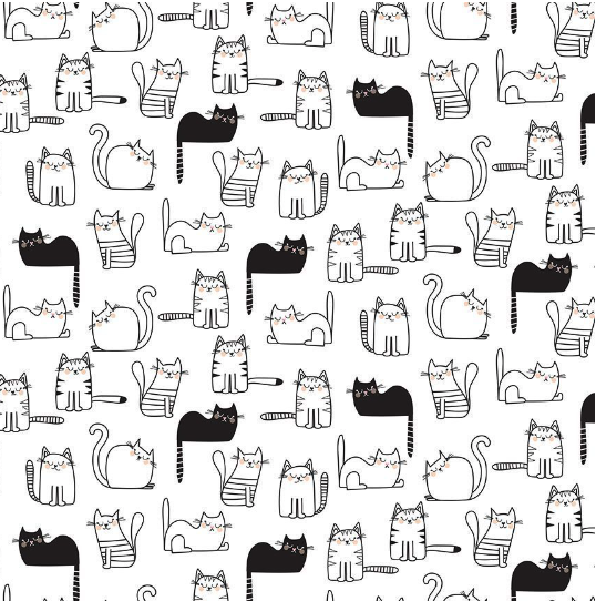 Feline Good! - Cats Nap Time Fabric