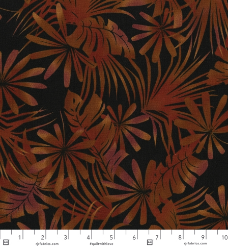 RJR Fabrics - Burano - Palm Leaf Rust