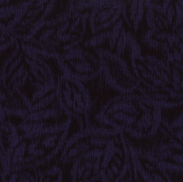 Miyako - Blurry Leaf Texture Purple Fabric