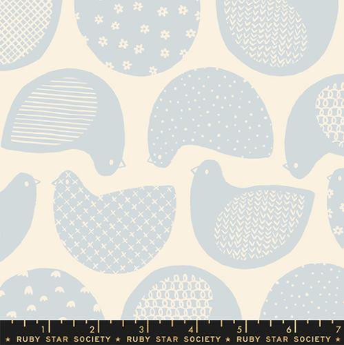 Winterglow - Snow Birds Dove by Moda Fabrics