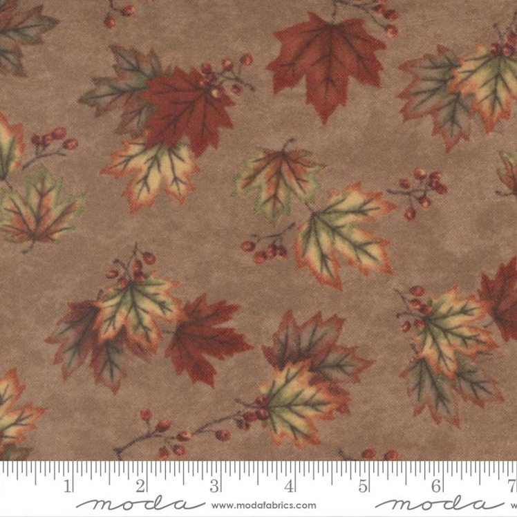 Fall Melody Flannel - Maple Scatter Tawny Flannel