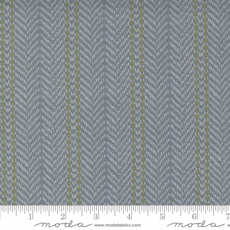 Yuletide Gatherings - Herringbone Stripe Sleigh Flannel