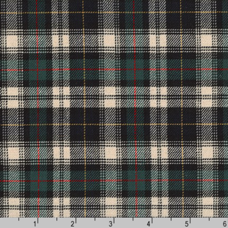 Kaufman - Sevenberry Classic Plaid Twill Hunter