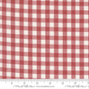 Isabella Wovens - Red Plaid Fabric by Moda