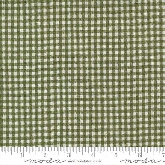 Moda - Vista Wovens - Celadon Gingham Fabric