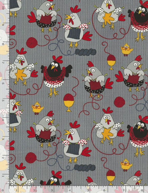 I Love Knitting - Knitting Chickens by Timeless