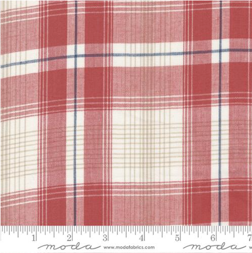 Isabella Wovens - Red Plaid Fabric - 14949 11