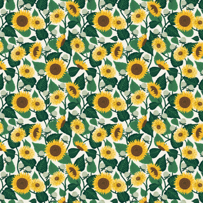 Curio - Sunflower Fields Cream by Rifle Paper Co