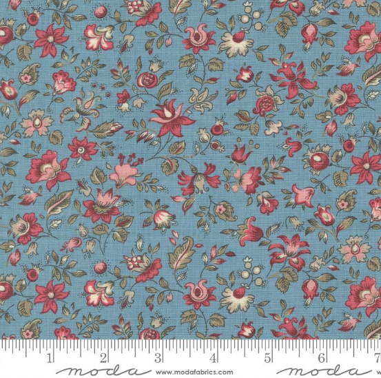 Antoinette - Florals French Blue Picardie