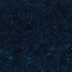 Best Of Malam Batiks - Jaipur Leaf - Dark Navy