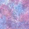 Best Of Malam Batiks - Feather - Blue/Mauve