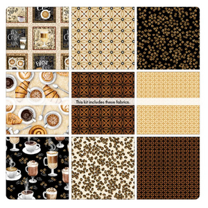 But First Coffee (6) Placemats Kit by Benartex