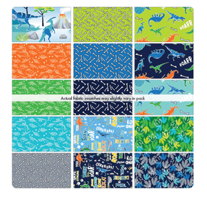 Glow-o-saurus - Glow In The Dark Fat Quarter Bundle