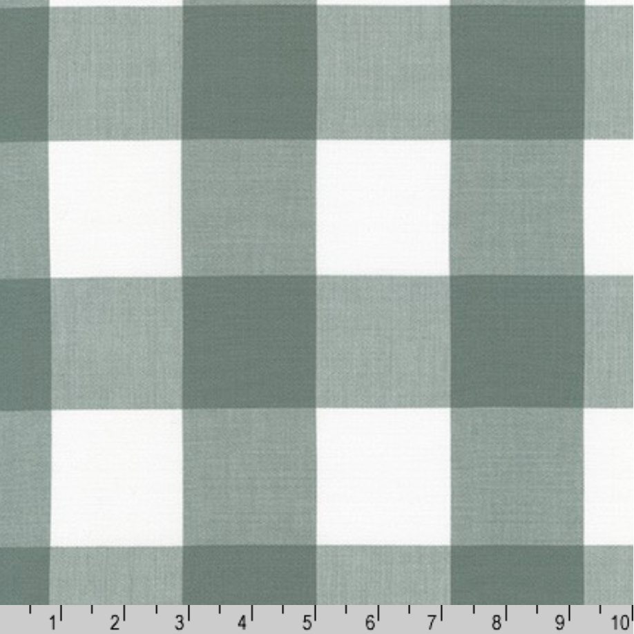 Kitchen Window Wovens - Gingham Shale