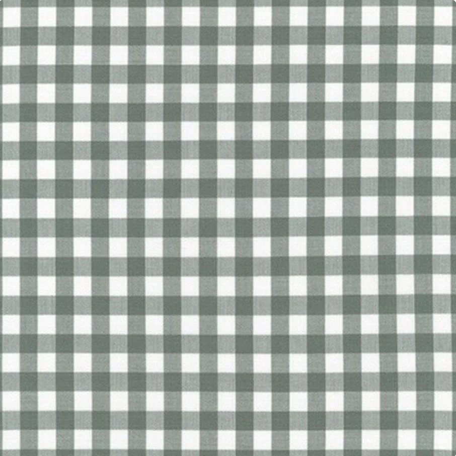 Kitchen Window Wovens - Gingham Shale Fabric