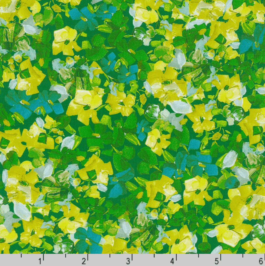 Painterly Petals Meadow - Packed Florals Garden