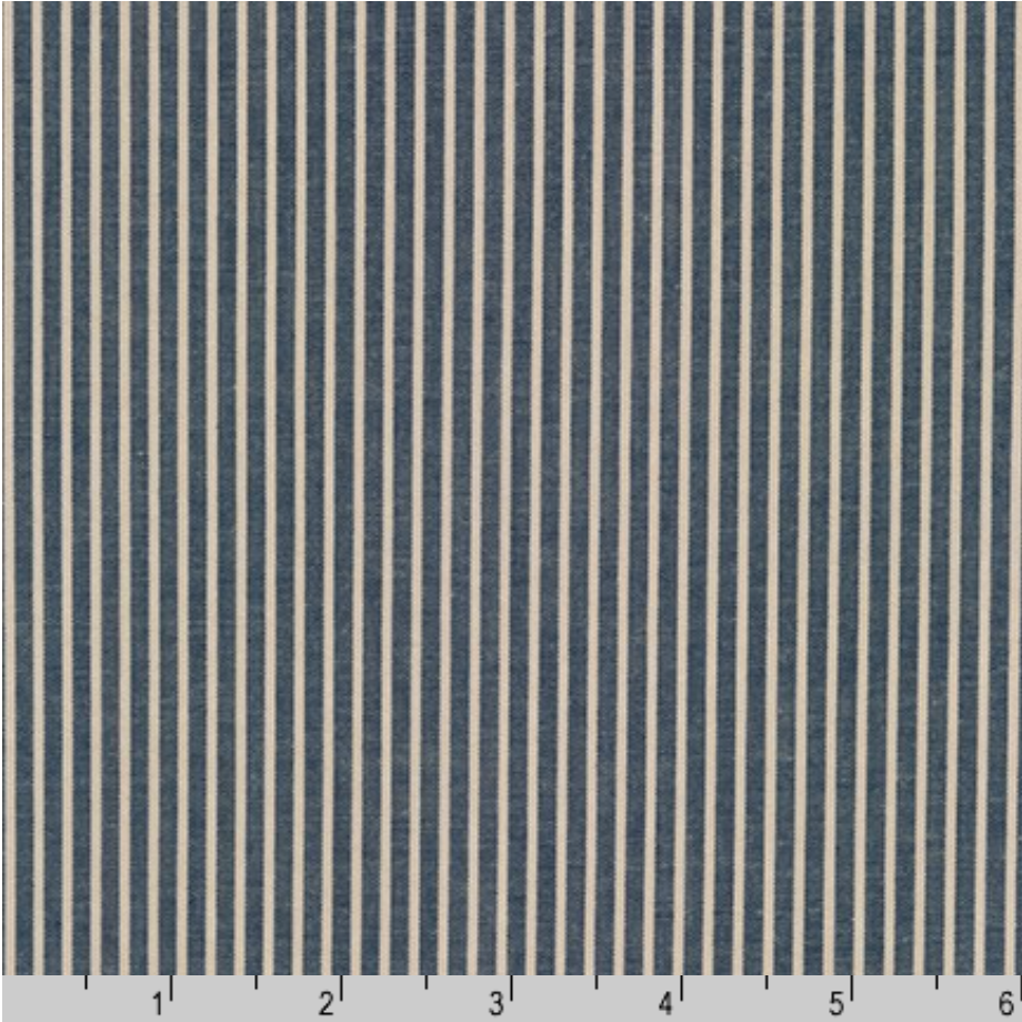 Crawford Stripes - Yarn Dyed Stripes Navy